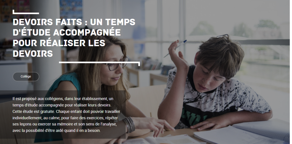 Page De Garde Devoirs Faits